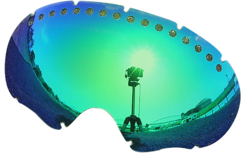 ZERO TECH BASE Kompatible Ersatzgläser für Oakley A Frame 1.0 Schneebrille, Spiegeltyp