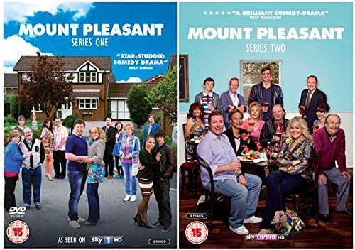 Mount Pleasant 1-2 British Comedy Drama Complete DVD Collection : Mount Pleasant Series 1 / Mount Pleasant Series 2 + Extras
