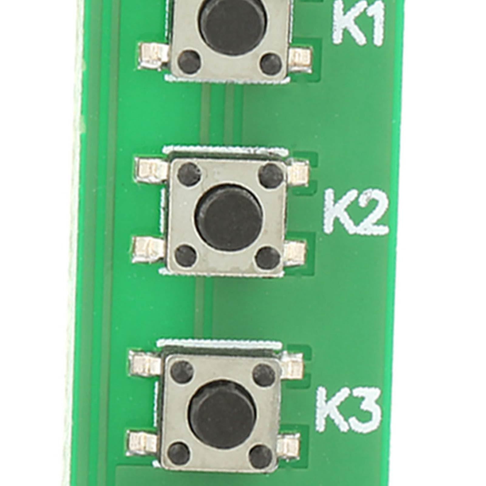 Respicefinem Universal 4 Key Micro Switch Button Module Keyboard Board Micro Push Button Switch Assortment Control Multiple Push Buttons