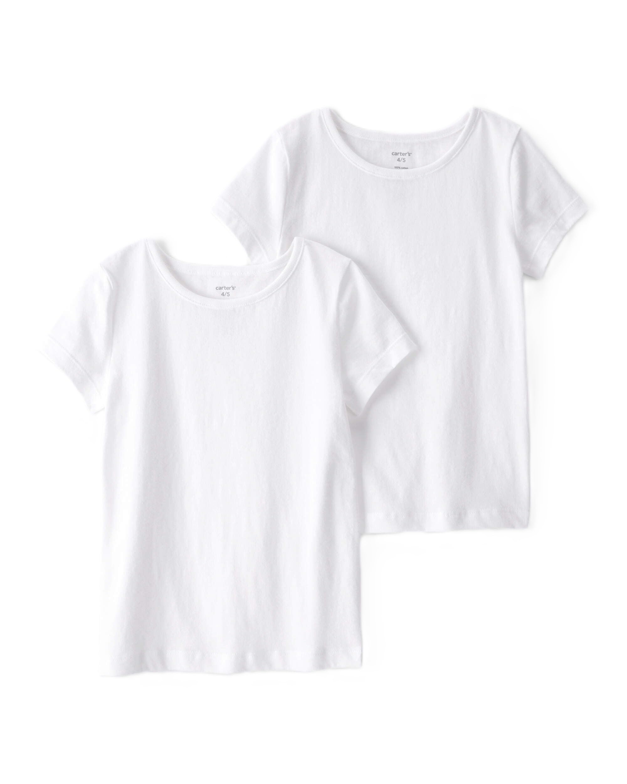 Carter's Little Girls' 2-Pack Cotton Tee Set