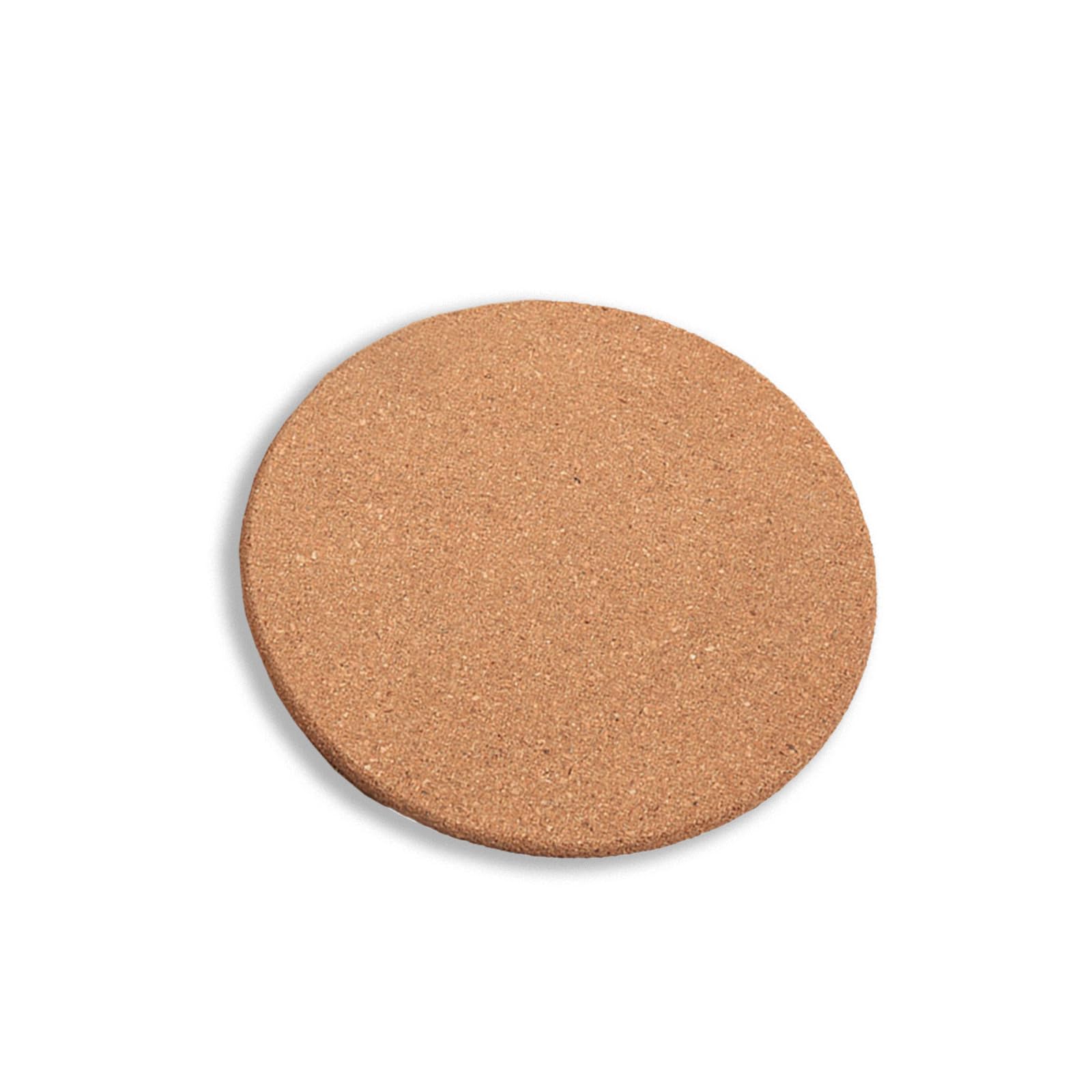 190 * 10mm Round Coaster Wooden Trivet Pot Mat, Heat Resistant Non-Slip Cork Placemats