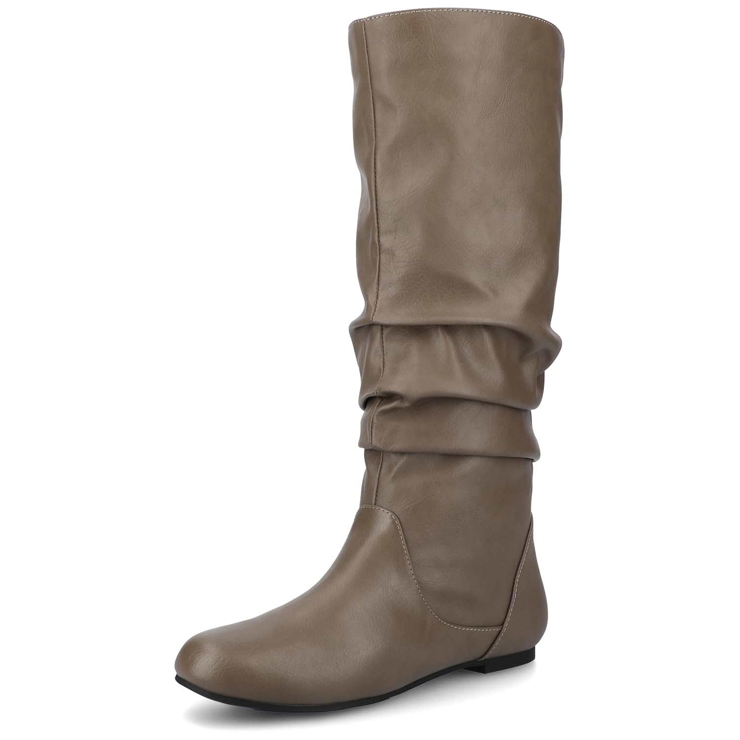 Journee Womens Jayne Round Toe Riding Boots