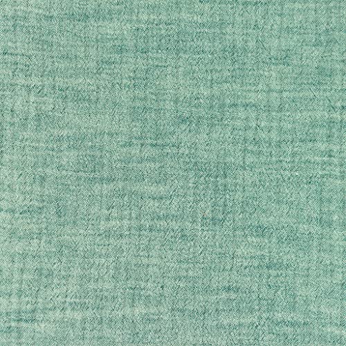 Organic-Musselin-Melange-TOMMY-100% Bio Baumwolle-50 cm Schritte-Meterware (Petrol-2364)