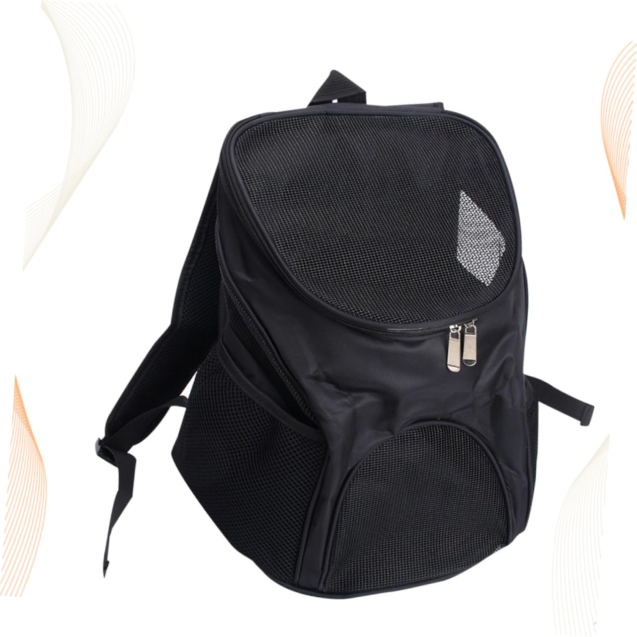 HEMOTON Pet Carrying Case Dog Carrier Backpack Breathable Mesh Front or Back Carrier Bag for Dogs