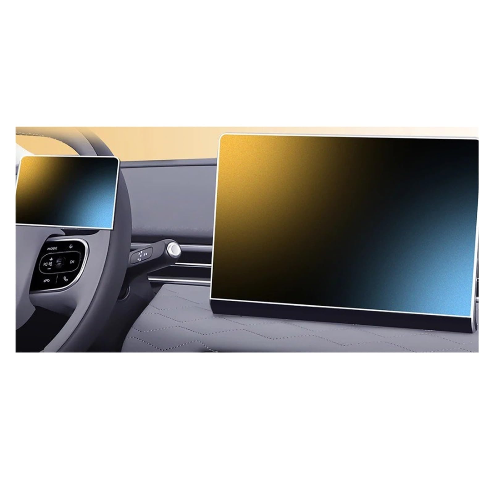 Film Protecteur d'écran pour système de Navigation GPS de Voiture Dongfeng Nammi Box 01 2025 2026, en Verre trempé, avec écran Tactile LCD multimédia (B)
