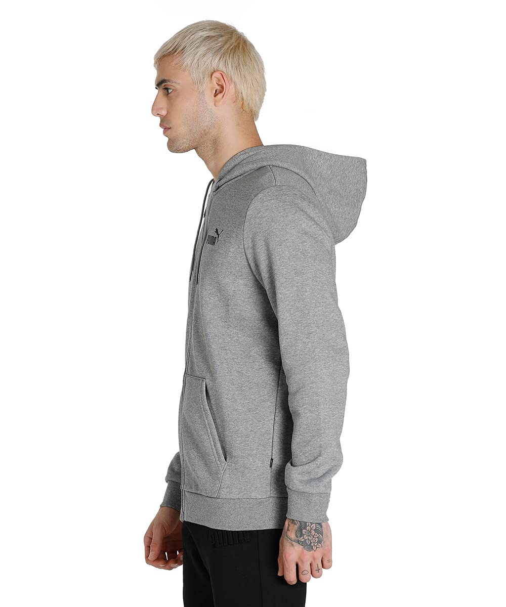 Puma Ess Small Logo FZ Hoodie FL Maglia Uomo (Pacco da 1)