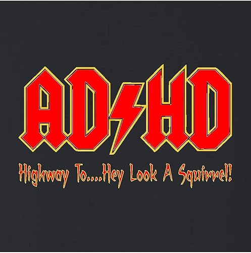 Miniatura 4 de Go All Out Sudadera con capucha para hombre y mujer con texto en inglés "Highway To Hey Look A Squirrel"