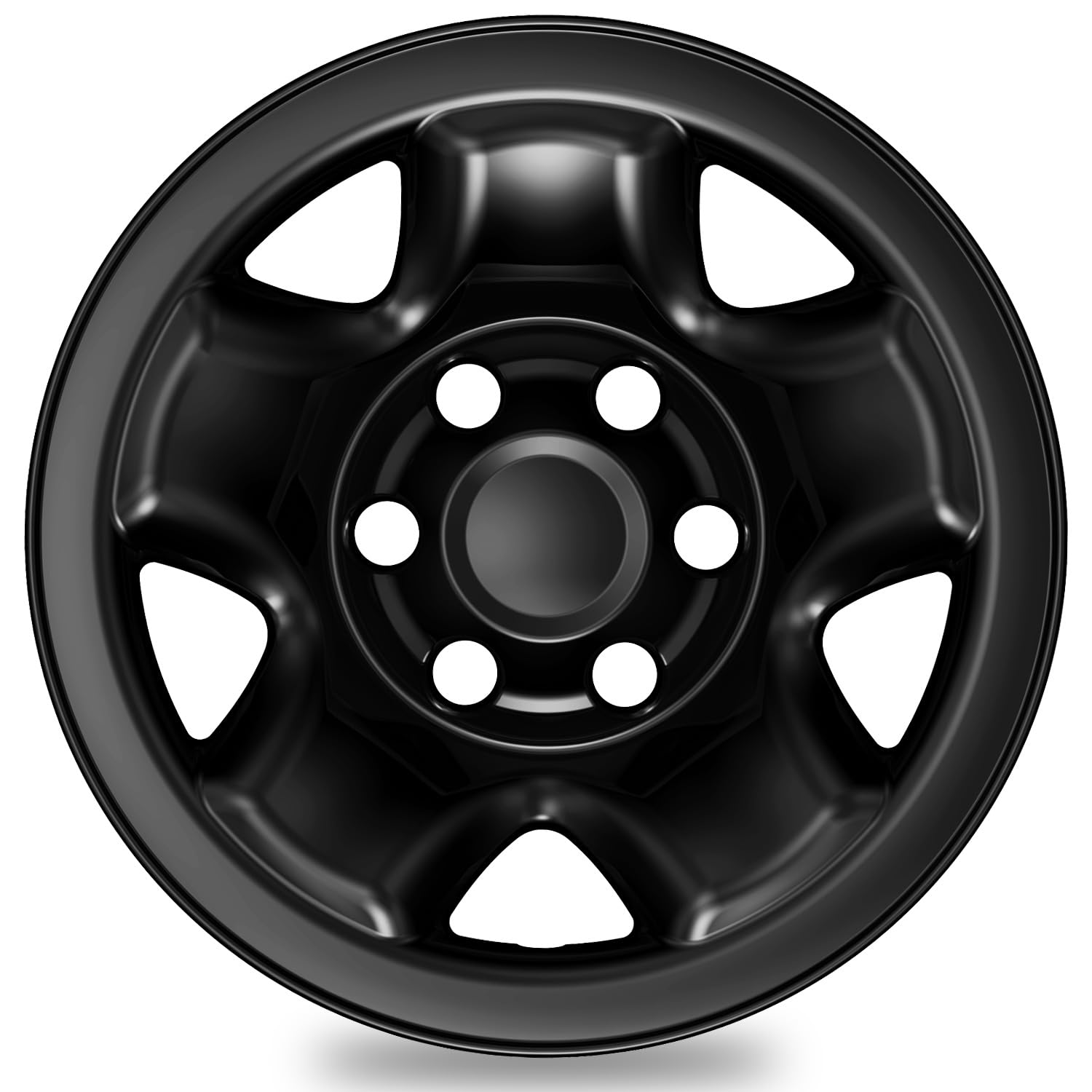 TangMiGe 4-Pack Wheel Skins Compatible with Toyota Tacoma 2005-2023, 16 inch 16", Hubcap Wheel Cover (Black Color)