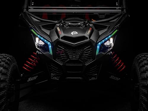 Miniatura 5 de SuperATV Can-Am Maverick X3 Fang Lights se adapta a varios años  Consulta la guía de ajuste
