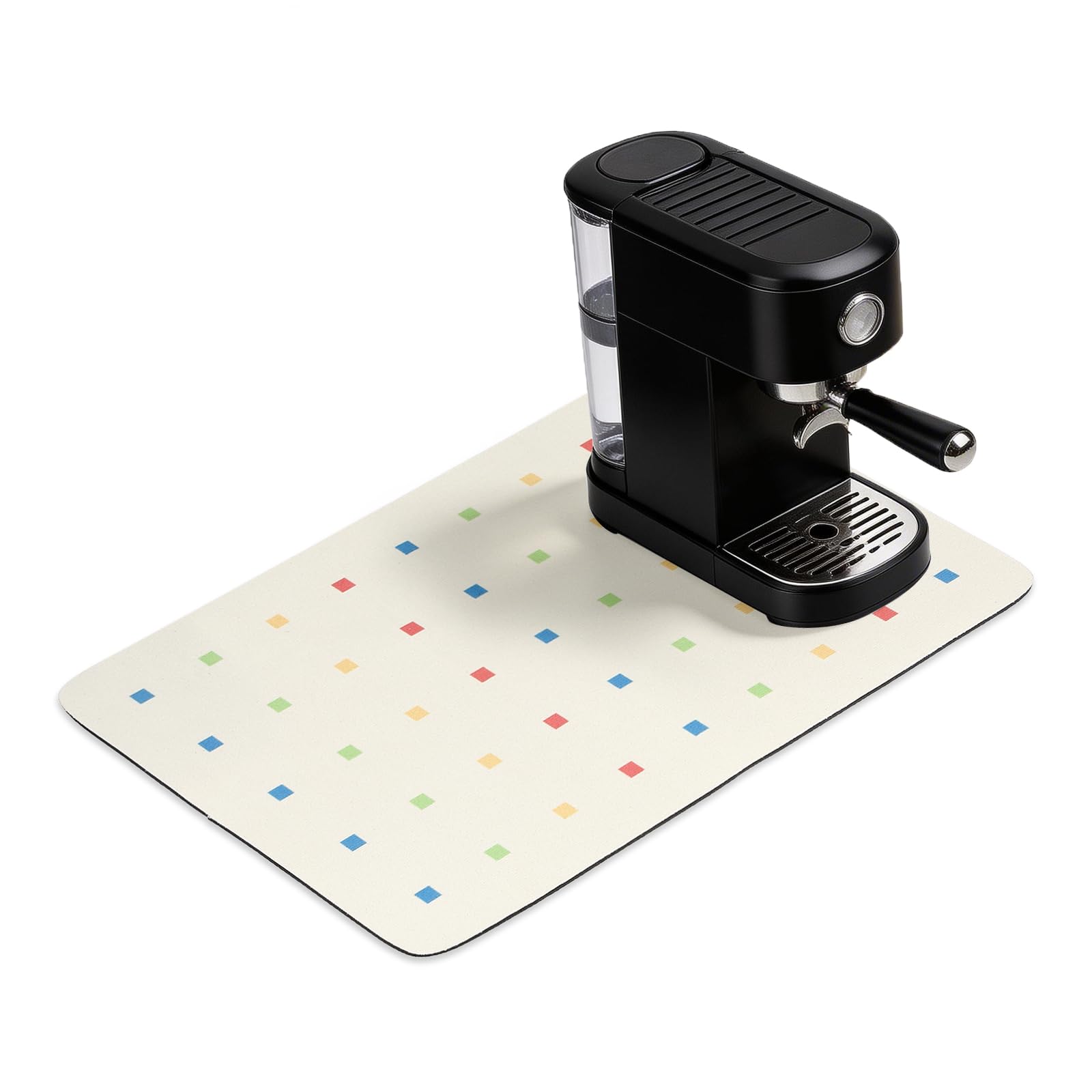 Tapete de café súper absorbente de 19.7x15.7" que evita manchas en tu barra de espresso