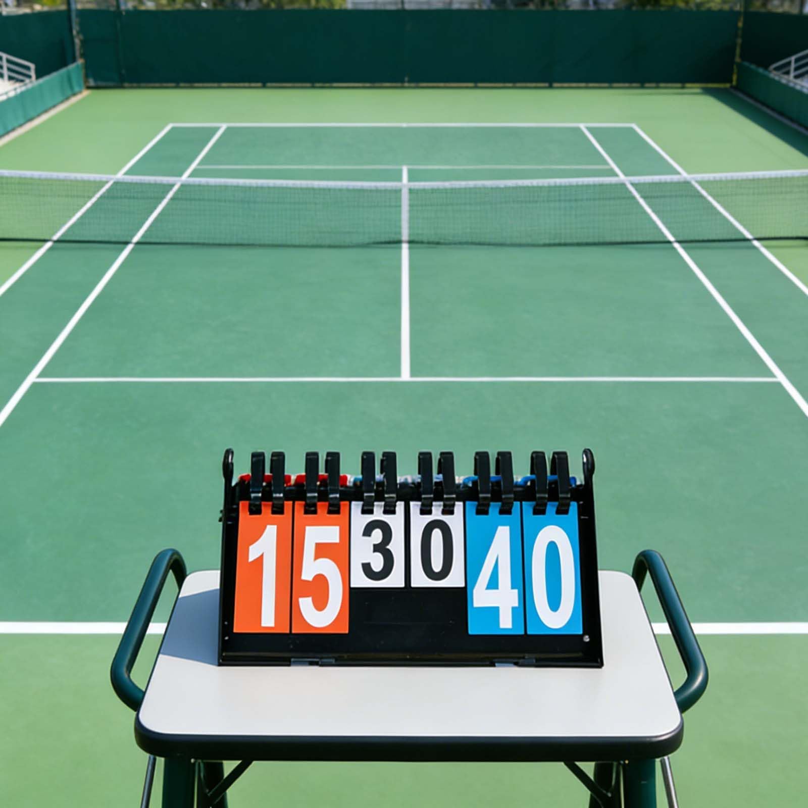 Marcador Deportivo Digital Portátil Plegable 4 Dígitos Multifunción