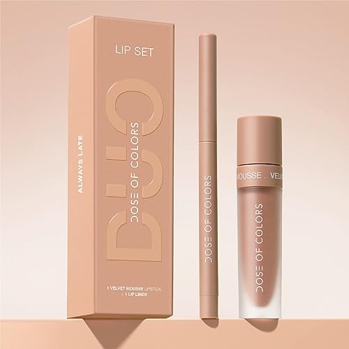 Dose of Colors Juego de labios Duos siempre tarde