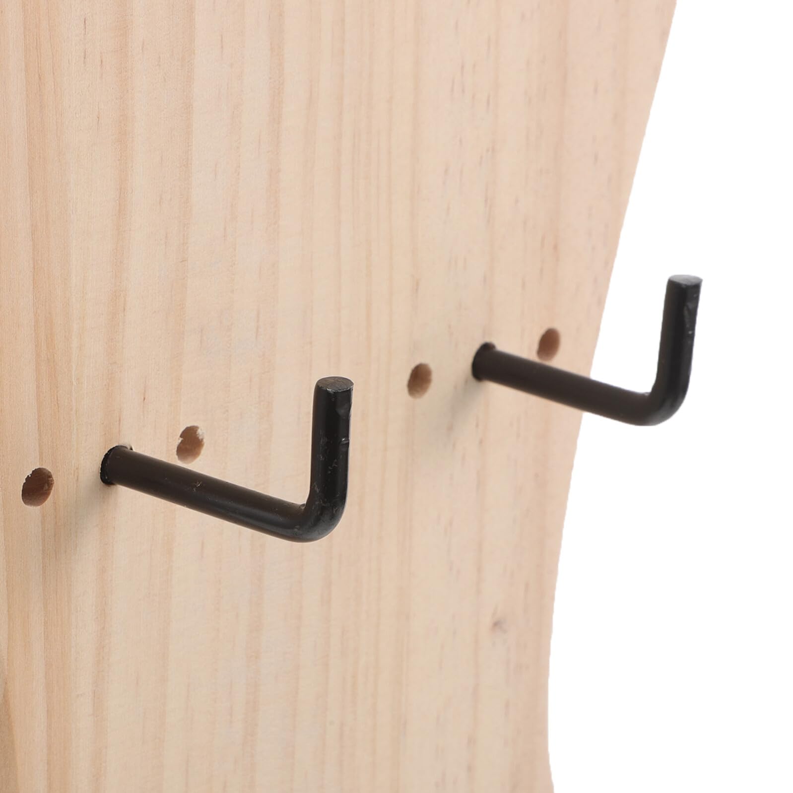 TOYANDONA Soporte de Pared Vertical para Espada de Madera, 27 Cm