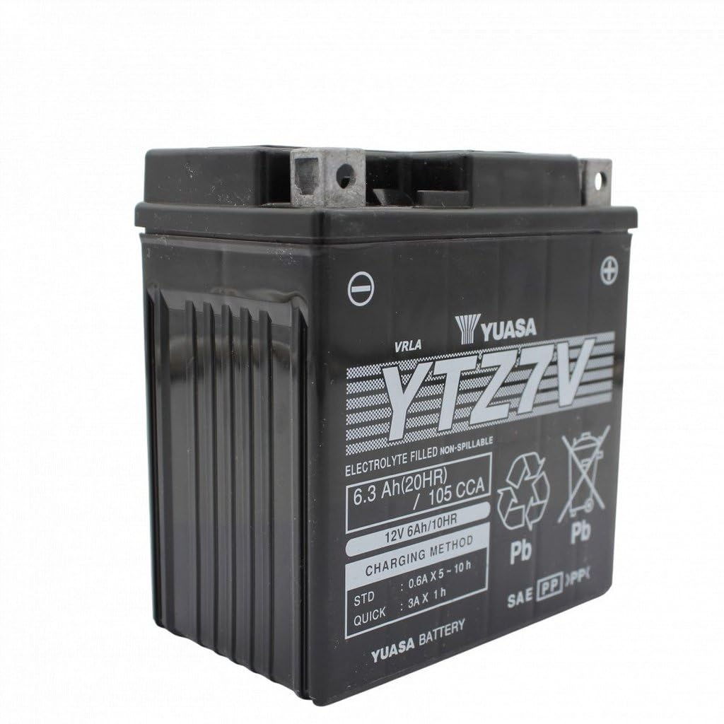 Yuasa batteria yuasa ytz7v precaricata sigillata batteria moto convenzionale 12 v capacità affidabile resistente vibrazioni