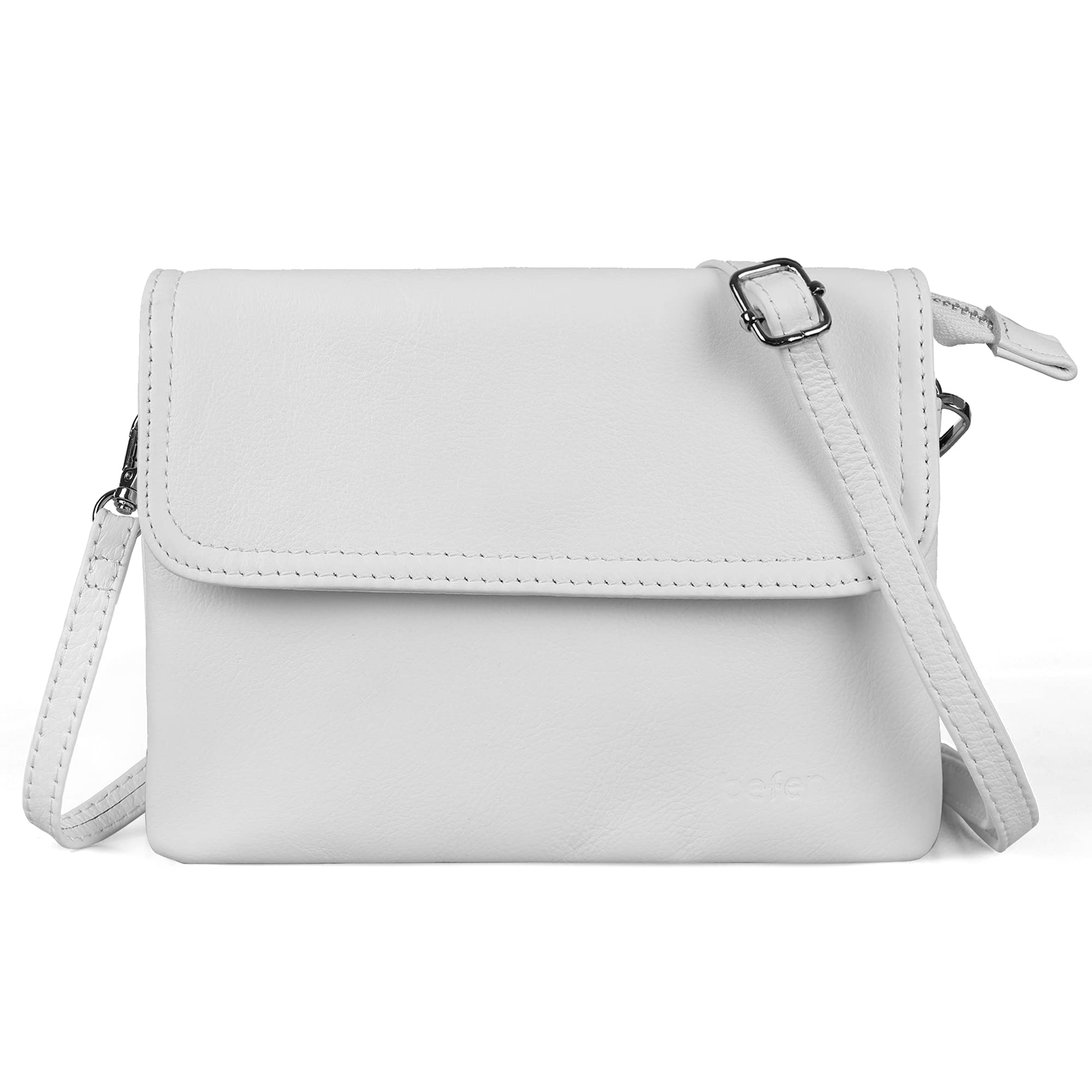 befen Genuine Leather Small Crossbody Bags for Women Cell Phone Travel Bag