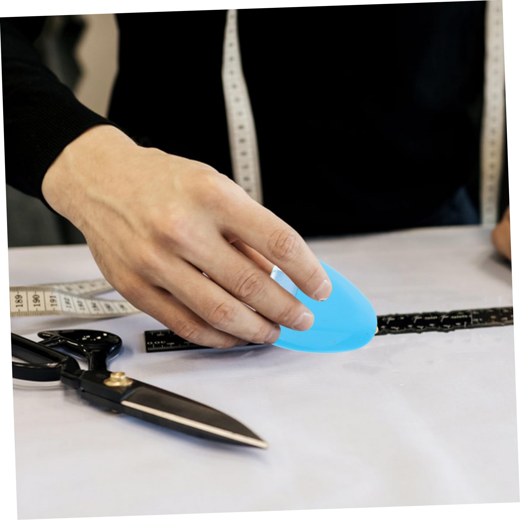 SEWACC 12stücke Teiliges Schneiderkreide-rad Blau Rot Und Weiß Praktische Stoffmarkierungswerkzeuge Für Präzises Nähen Und Schneidern Für Kreative Projekte Und Modegestaltung