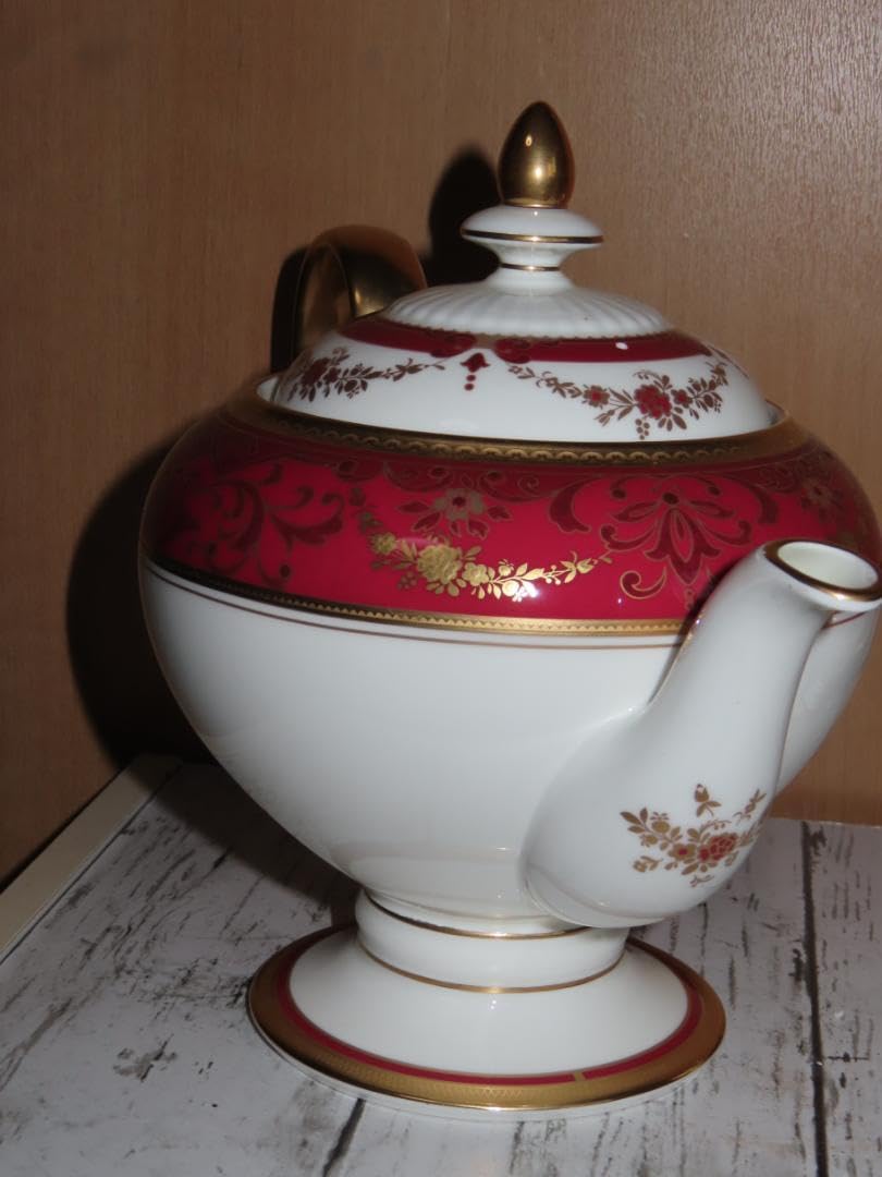 Amazon | ノリタケ100周年 ティーポットとおまけ クイーンズヘリテージ