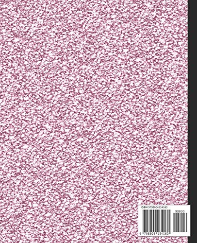 Little learners handwriting practice paper: Learning notebook for young children to practice printed handwriting to support confidence in writing, ... and copywork - Pink glitter cover art deisgn - Image 2