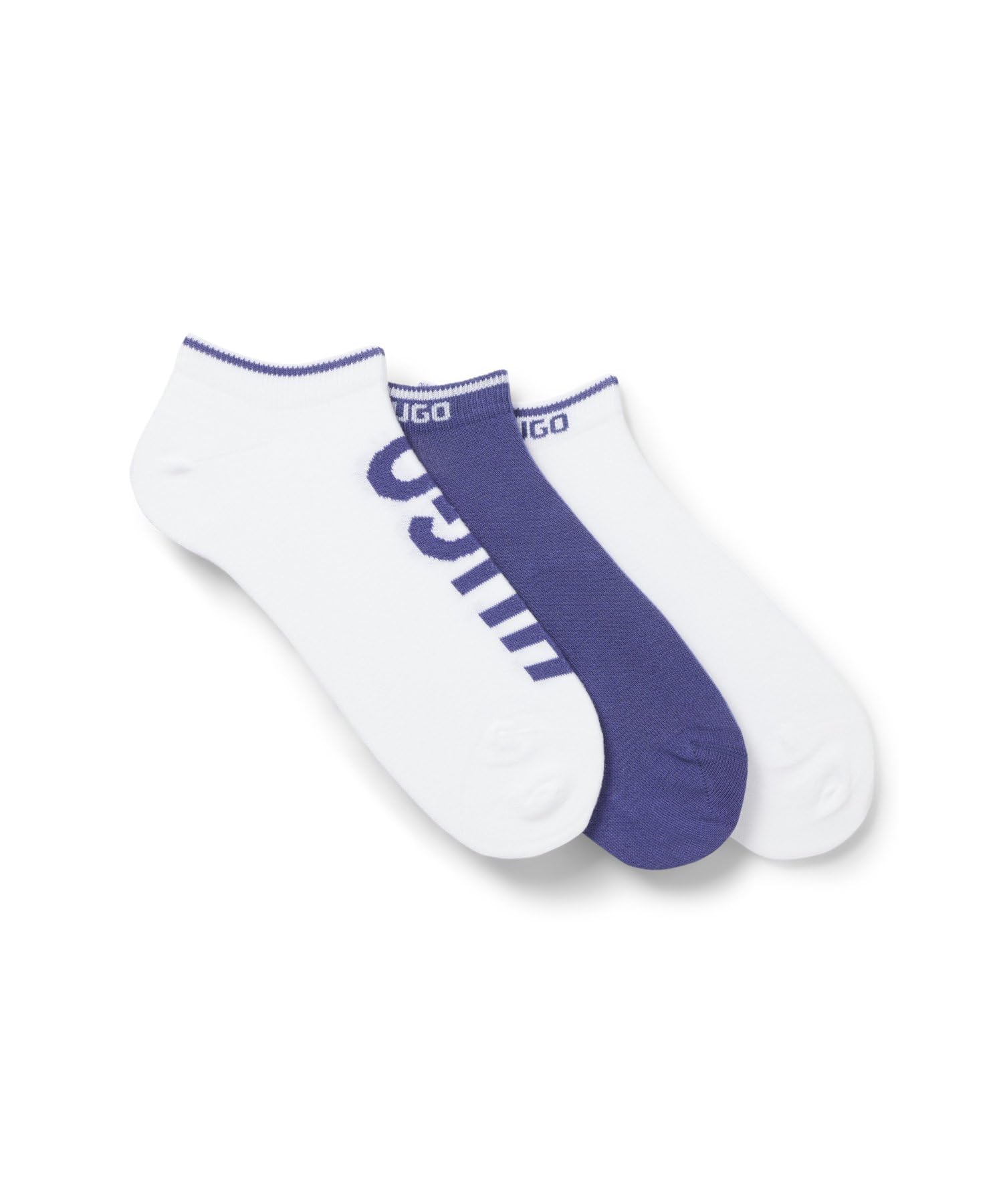 HUGO Men's Ankle Socks, 422Medium Blue, 39-42