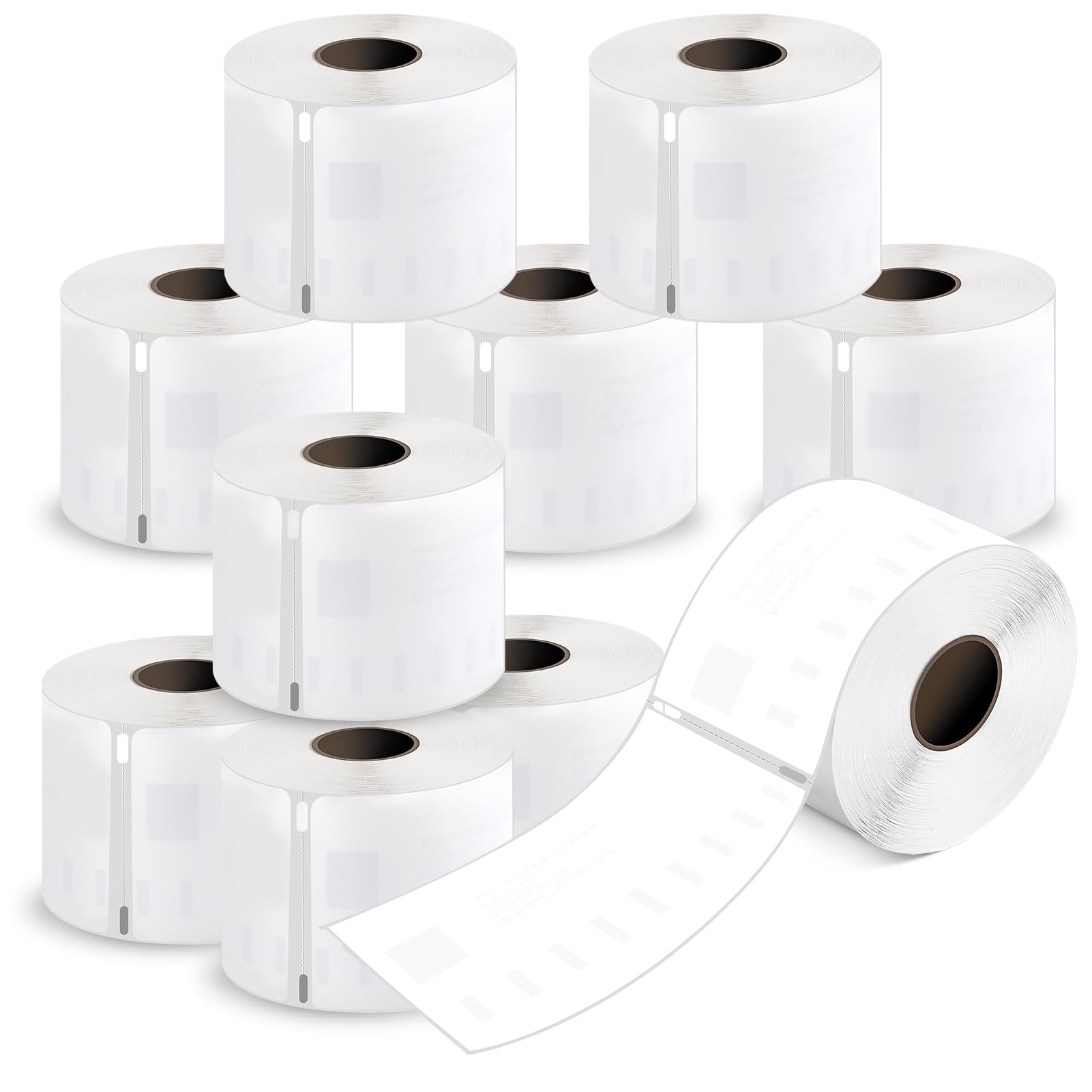 L LIKED Compatible with Dymo 30256 2-5/16" x 4"(59mm x 101mm) Large Shipping Labels, Premium Adhesive Address Labels for DYMO 450 (10 Rolls)-Not Compatible with DYMO 550 & 5XL