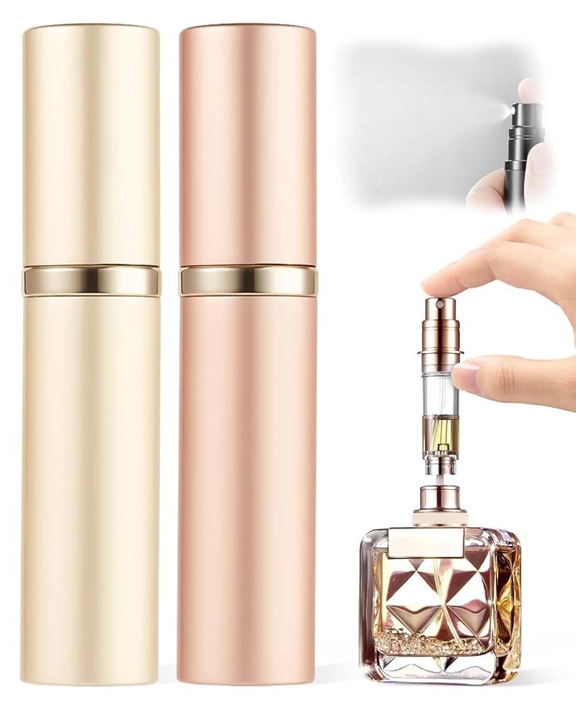 アトマイザー 香水 漏れない 底部充填 5ml 持ち運び ミニ ワンタッチ補充 Amazon.co.jp: 漏れない 5ml 香水 アトマイザー 【ワンタッチ