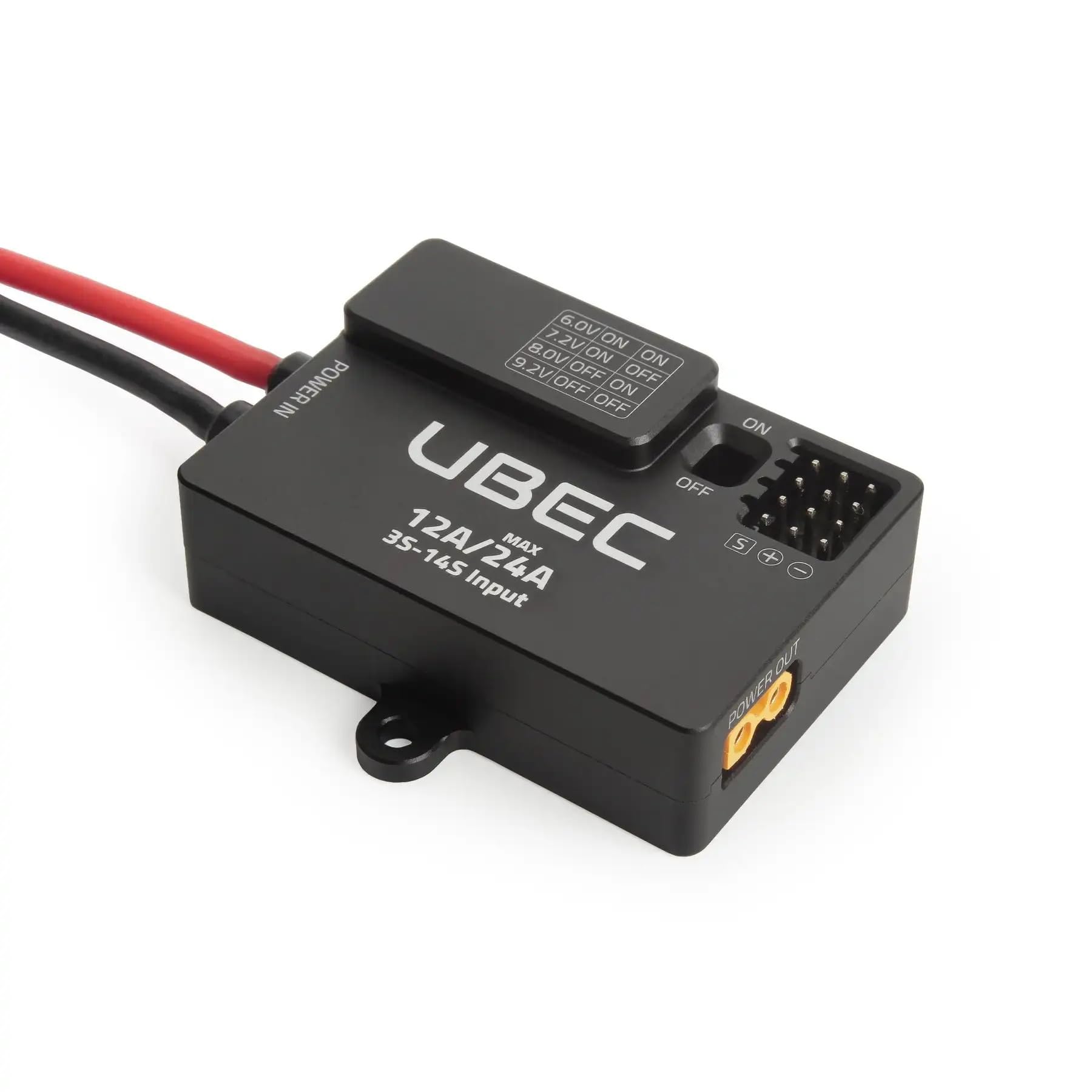 VERBANA RC Drone Quadcopter UBEC 12A (3-14S) z wtyczką XT30 część zamienna do drona RC FPV Quadcopter akcesoria