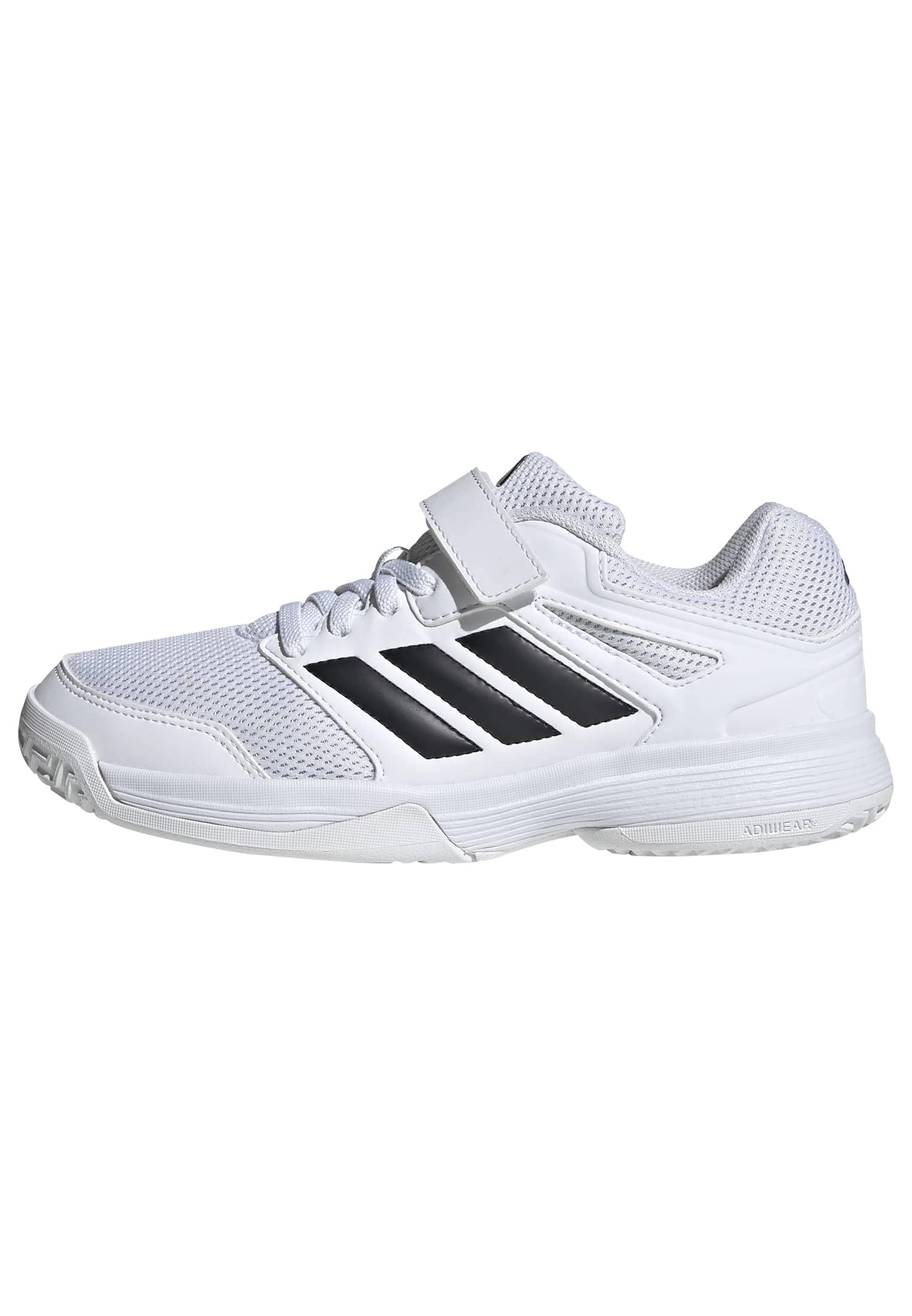 adidas Unisex Kids Speedcourt Kids Indoor Shoes, FTWR White/core Black/FTWR White, 13.5 UK Child