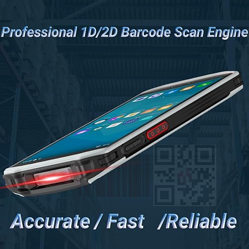 Miniatura 2 de Android 13 escáner de código de barras 4+64 GB incorporado 1D/2D/QR escáner de código de barras 4G inalámbrico computadora móvil PDA Inventario