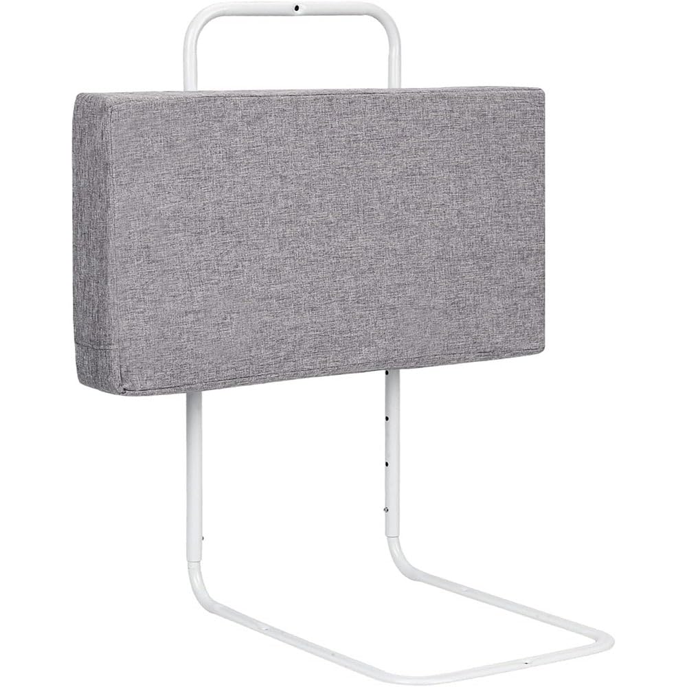 Spondina per lettino regolabile in altezza 40-60 cm Fodera sfoderabile con cerniera Nucleo interno in cotone perlato Adatto a molti tipi di letto paracolpi/gray/60cm