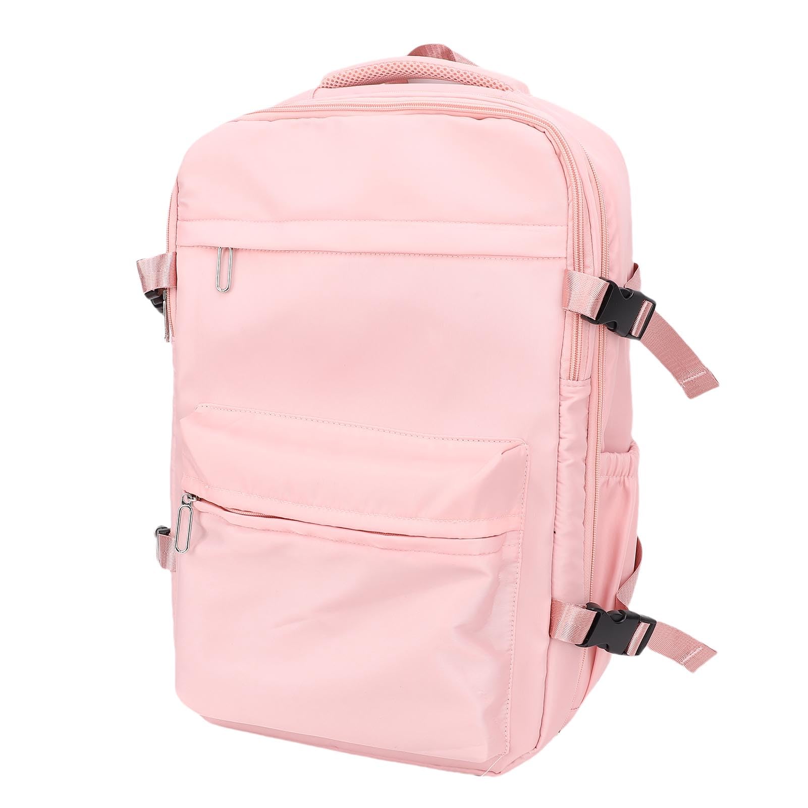 Lazmin112 Zaino per Laptop Sottovuoto Resistente Alla Pioggia 27 Litri di Grande capacità Multifunzionale per Viaggiatori D'affari Grigio (PINK)