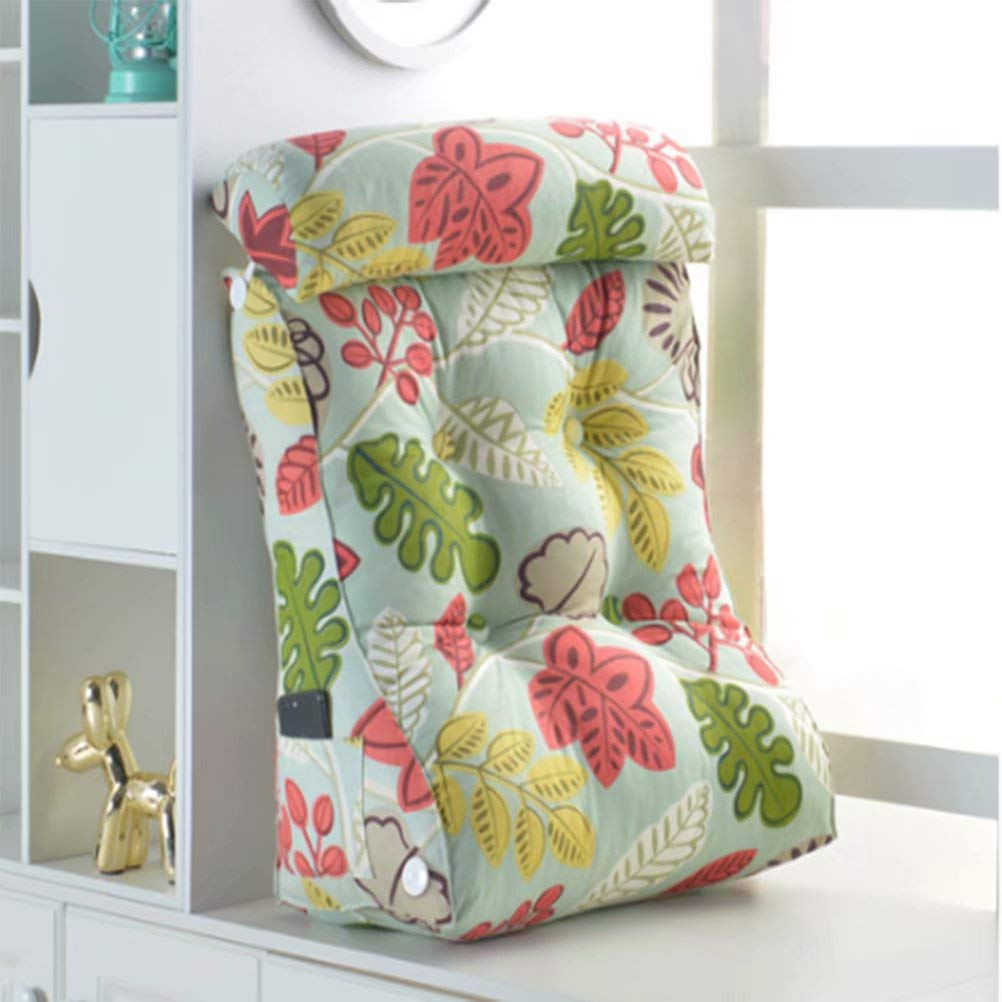 Coussin de lecture lit canapé Z-one dossier de chaise lavable 55x60cm