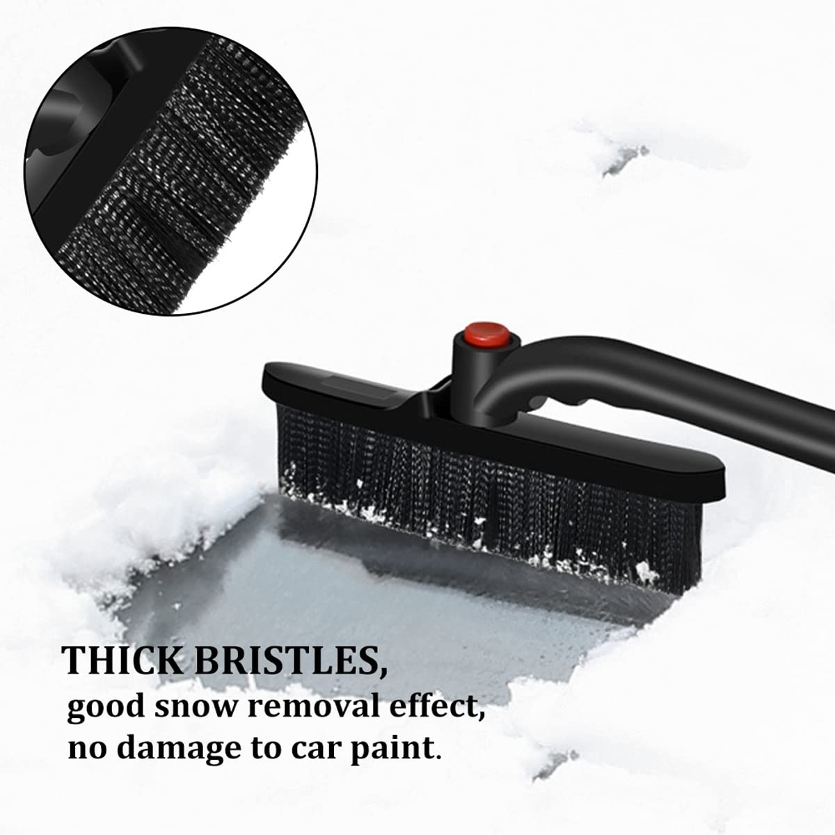 Pelle à Neige Voiture grattoir à Glace Brosse de Nettoyage Extensible Auto Pare-Brise Pelle à Neige Brosse Hiver grattoir à Glace Outils de décapage