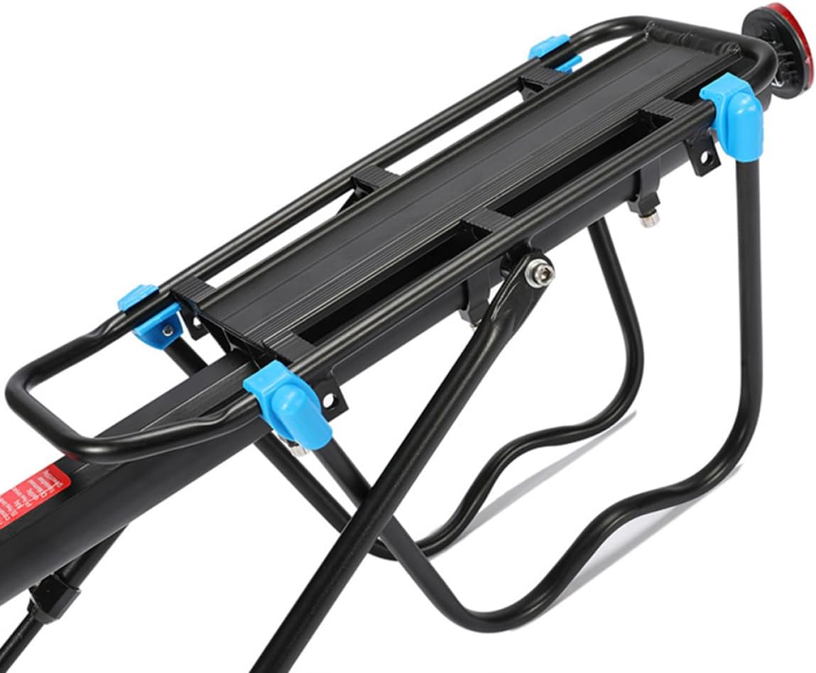 Bicycle Cargo Rack Bike Tail Rack Rear Stand Luggage Carrier Easy to Install Material for Outdoor Trips