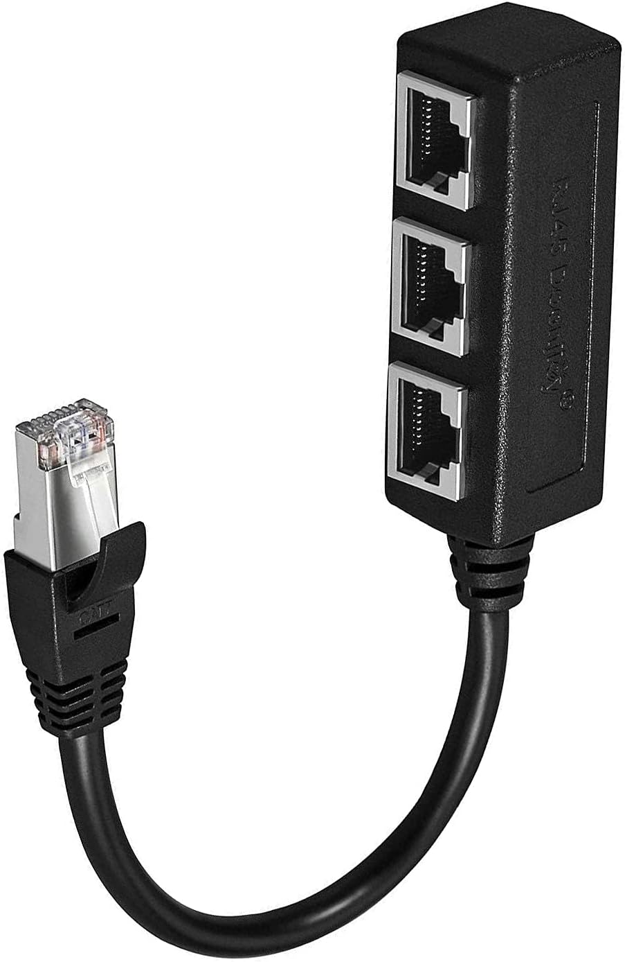 Câble répartiteur Ethernet RJ45,Adaptateur de câble d'extension réseau ...