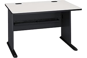 Bush Business Furniture Series A 48W Computer Desk: A Functional & Stylish Workspace Oasis
