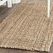 Safavieh Natural Fiber Collection NF447A Hand-woven Chunky Textured Jute Runner, 2' 6" x 6'