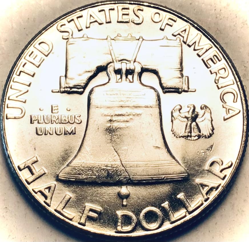1962 P Franklin Silver Half Dollar BU MS Mint State