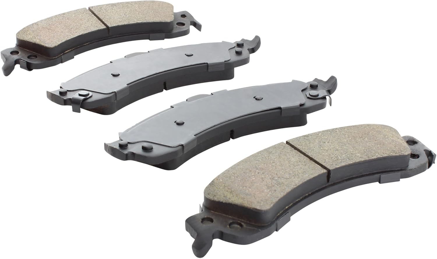 QUALITY-BUILT Rear Ceramic Brake Pads, QB 1000-0975C, Compatible with 2000-2007 Cadillac/Chevrolet/GMC (Avalanche 1500,Escalade,Escalade ESV,Escalade EXT,Sierra 1500,Silverado 1500,Sonora,Suburban)