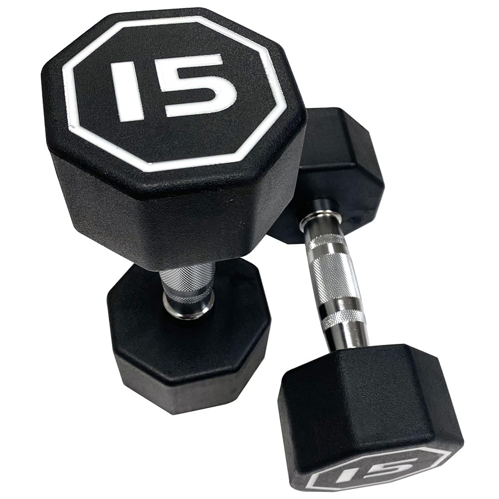 Ader Black 14'' Dumbbells Handle Pair w/ (4) 1/2lb Bell Shape Collars