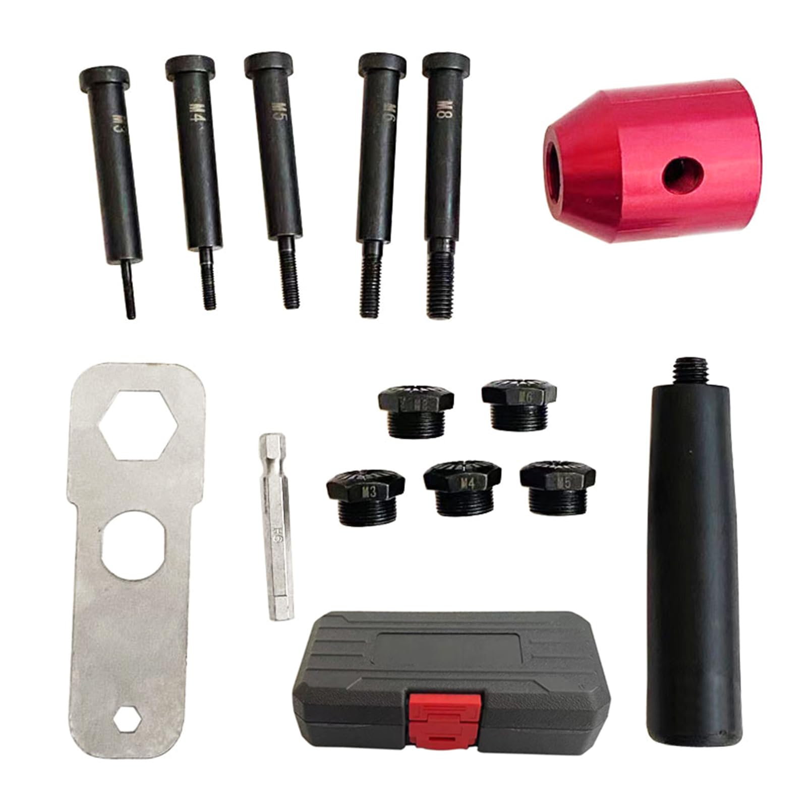 Pistole rivettatrici elettriche Pistole per dadi Rivettatrici elettriche Pistole per dadi Rivettatrici elettriche Adattatore Pistole Rivettatrici manuali Trapano elettrico Rivettatura