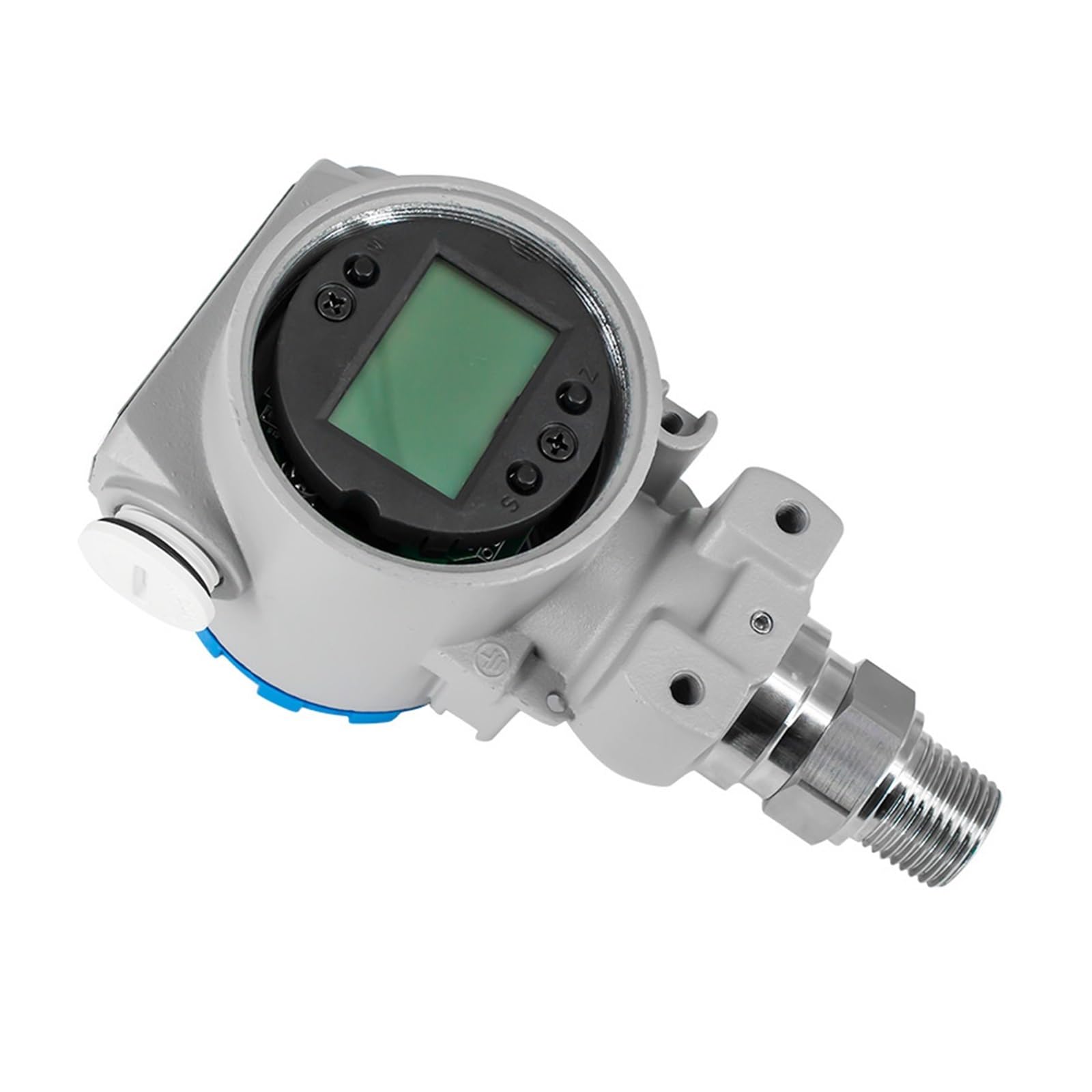 MXXDMOPD Water Pressure Sensor 2088 100MPa LCD Display Pressure Transmitter 4-20mA Pressure Transducer 4-20mA 0-10V RS485(Rs485 Output,0-0.1Mpa)
