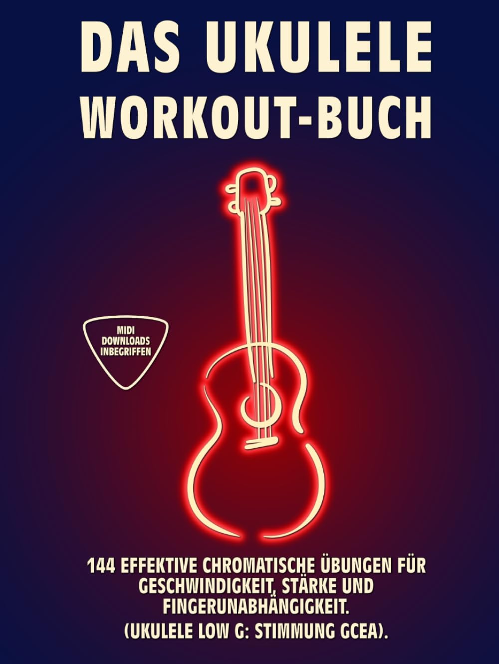 Livre exercice ukulélé chromatic tabs low G cordes pour vitesse de doigt