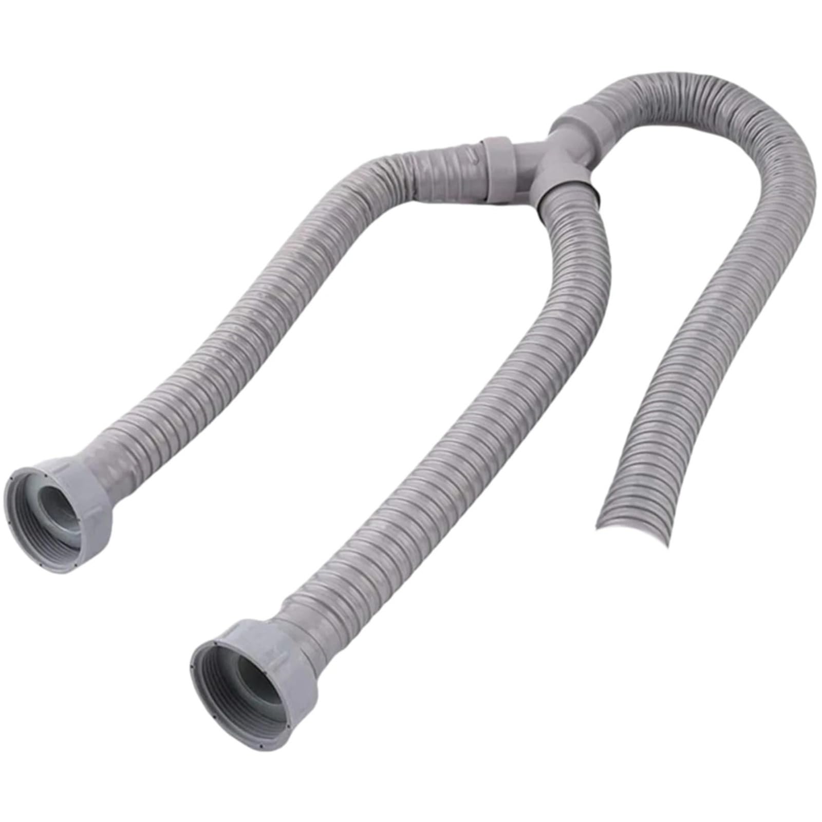 Tubo Di Drenaggio Della Lavatrice 3,5 Piedi | Tubo Di Scarico A Forma Di Y Della Lavatrice Connettore Tubo Lavatrice Interfa Rotante Con 2 Rin Impermeabile
