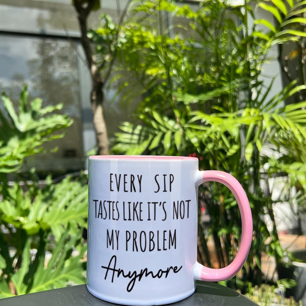 VLUG Retirement Gifts for Women 2026 - Not My Problem Anymore Mug Retired Gifts for Coworker Teacher Nurses Boss Friends Mom Grandma Retirees, Coworkers Farewell Leaving Going Away Gift - Image 5
