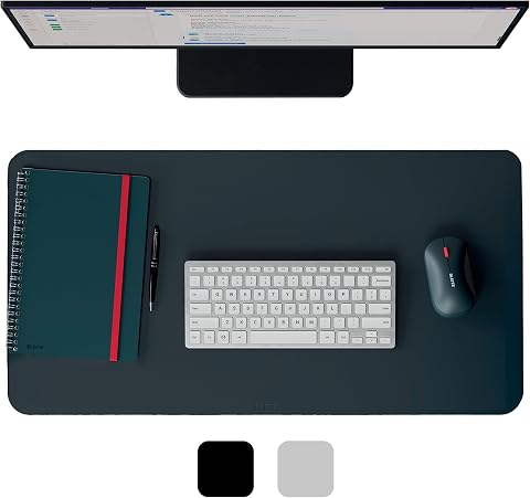 Leitz Desk Mat Geri Dönüşümlü 36x70 cm Koyu Gri