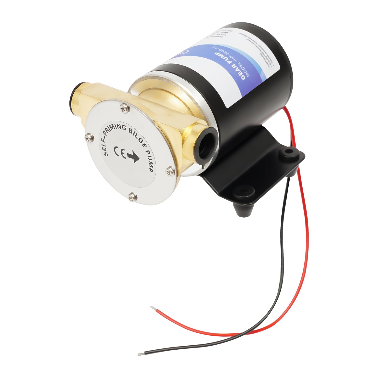 Miedziana pompa wodna 120 W, 12 V, IP68 – cicha pompa nawadniająca, maks. wysokość tłoczenia 3 m, 30 l/min, do ogrodu i stawu