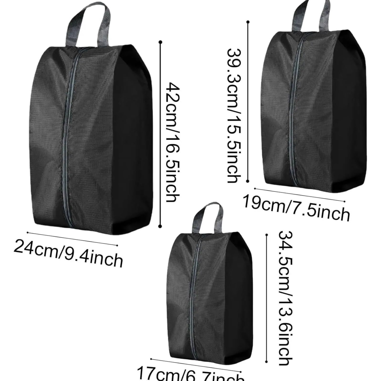 Schuhtasche Tragbare wasserdichte Schuhtasche in 3 Größen, multifunktional