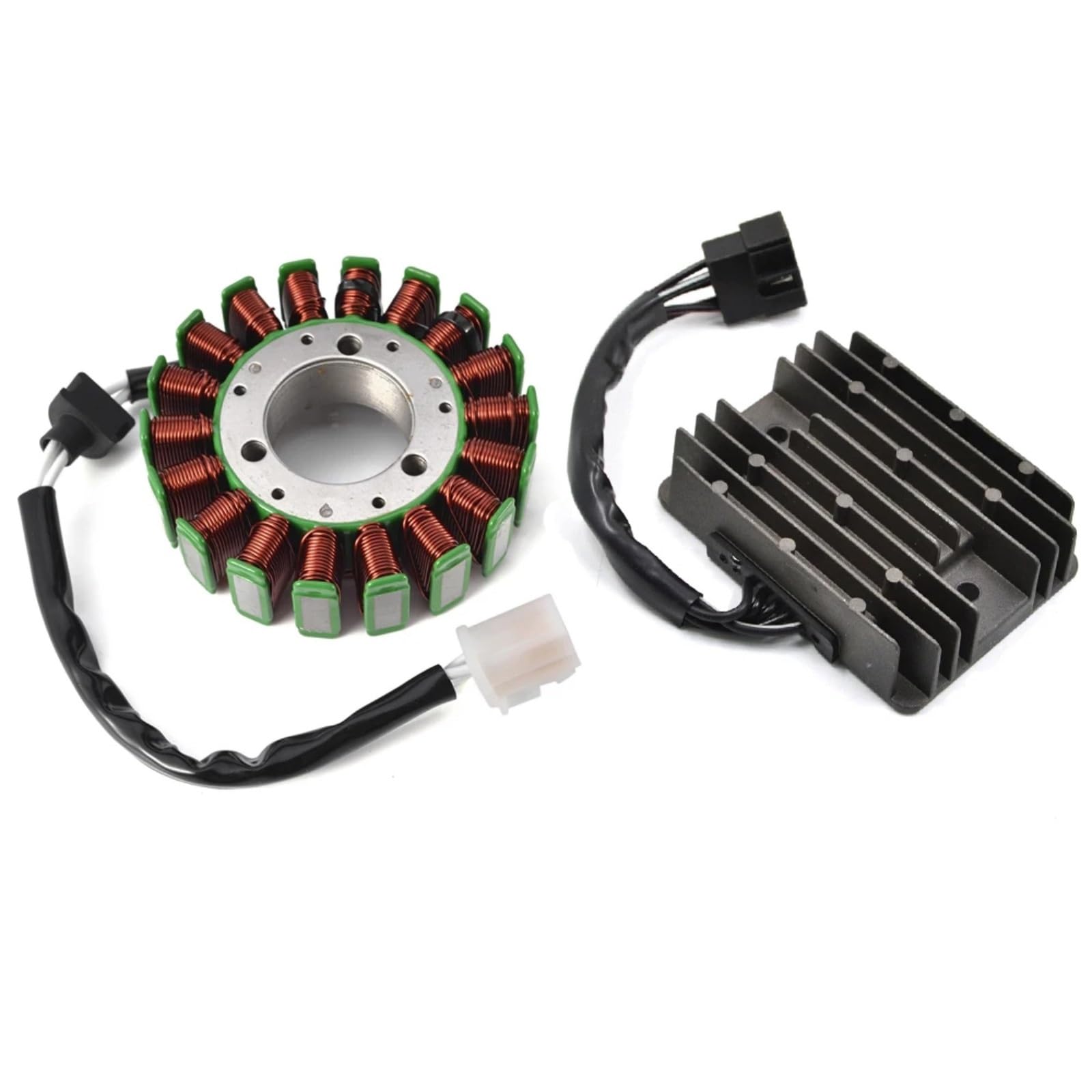 Motorcycle Generator Stator Compatible With Suzuki For GSXR600 2001-2005 For GSXR750 2000-2005 For GSXR1000 2001 2002 2003 2004 Stator Coil And Regulator Rectifier