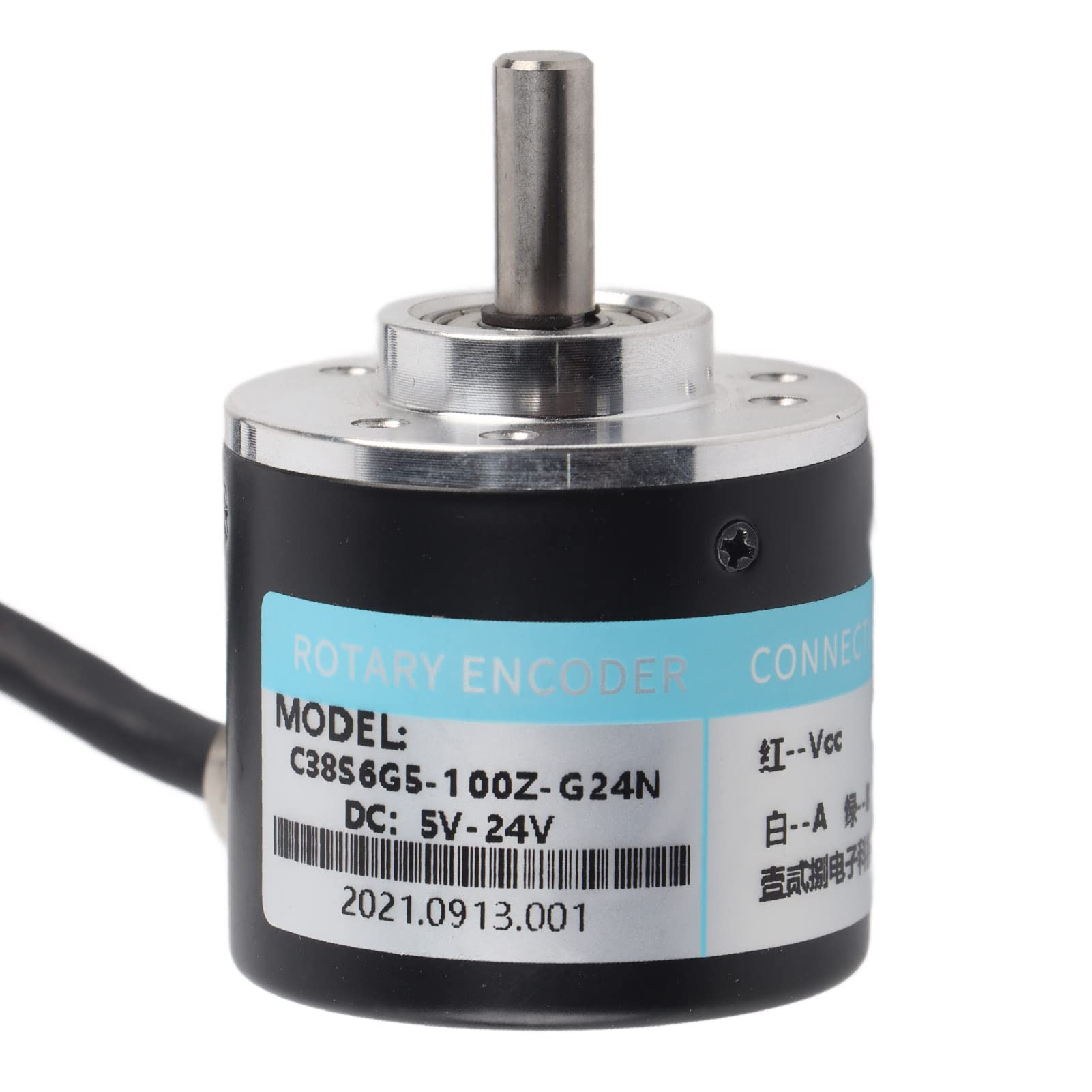 Encoder trifase DC 5-24 V ABZ, encoder fotoelettrico, encoder automobilistico a tutti gli assi 3000-6000 RPM (100HZ)