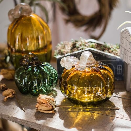 Miniatura 3 de Estatua china de feng shui, escultura de cristal de calabaza, figura coleccionable, regalo, manualidades, calabaza, aspecto de cristal, decoración